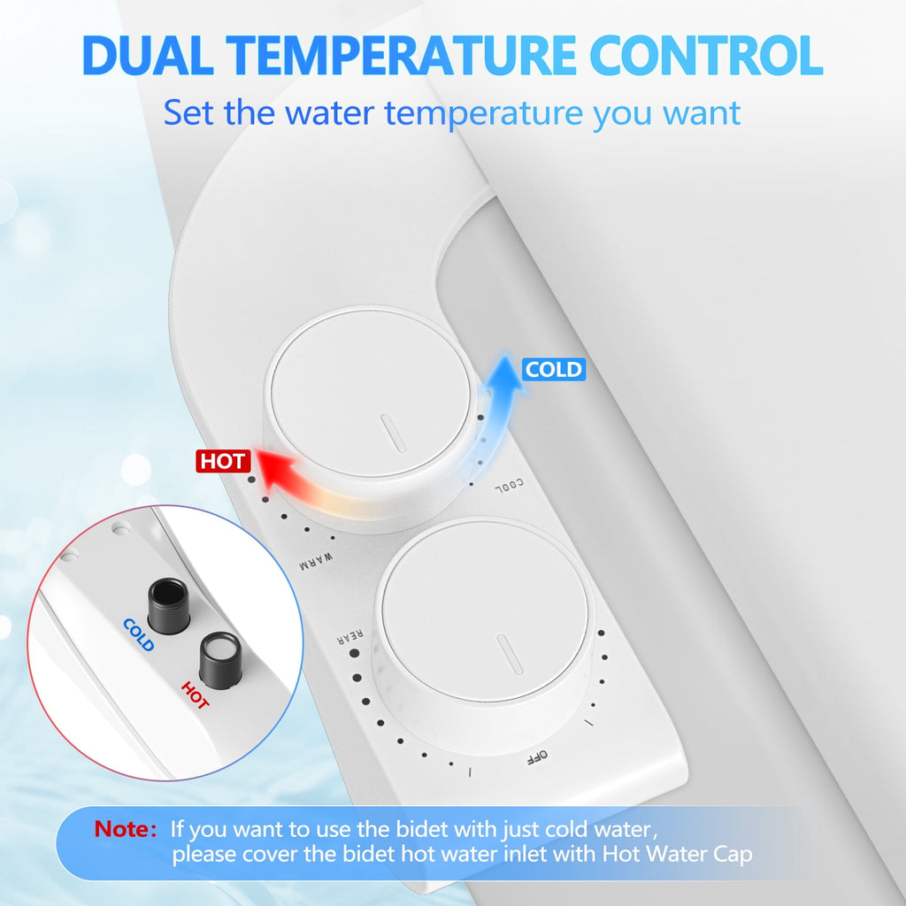 PHANCIR Warm and Cold Water Bidet Attachment
