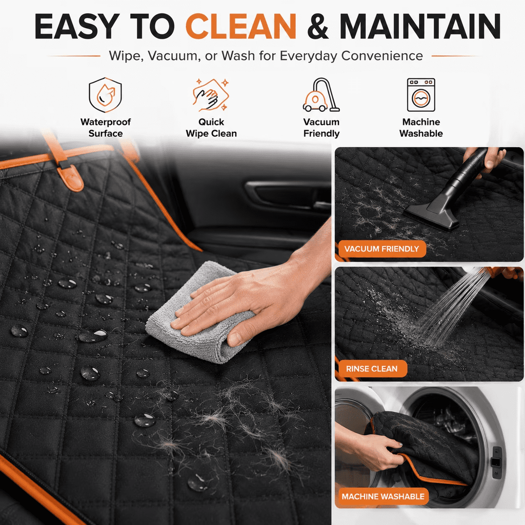 PHANCIR Waterproof Dog Car Seat Cover