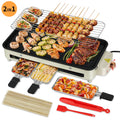 1500W Electric Indoor Grill and Griddle with Temperature Control