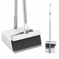 PHANCIR Broom and Dustpan Set with Long Handle