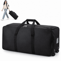 PHANCIR 120L Rolling Moving Bag with 2 Wheels