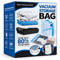 PHANCIR 12-Pack Jumbo Vacuum Storage Bags with Hand Pump