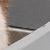 PHANCIR XL High-Sided Stainless Steel Cat Litter Box with Scoop, Black