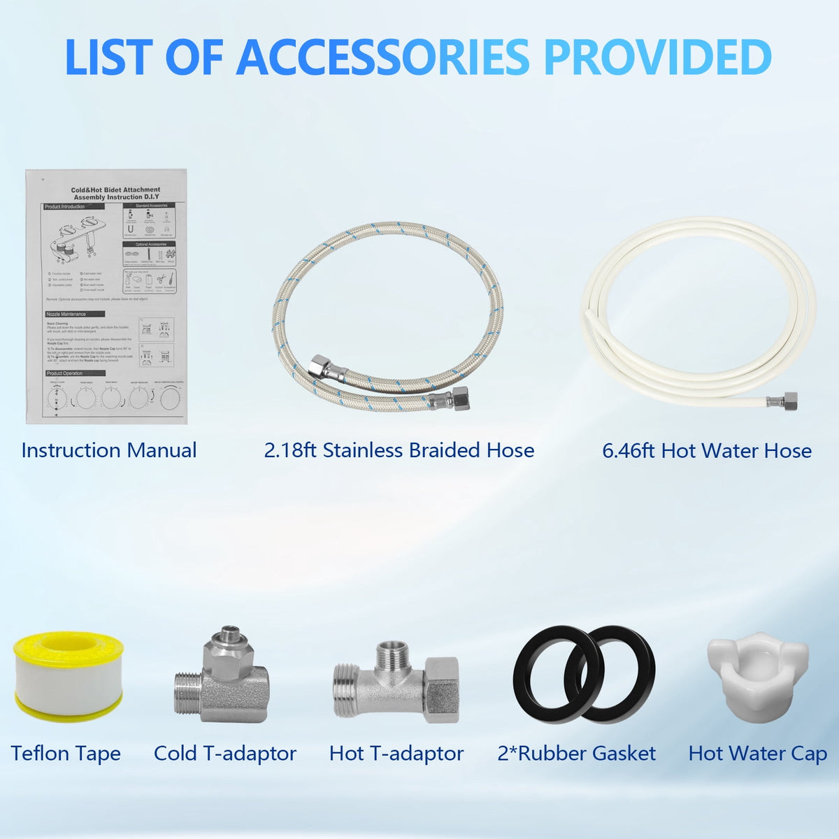 PHANCIR Warm and Cold Water Bidet Attachment