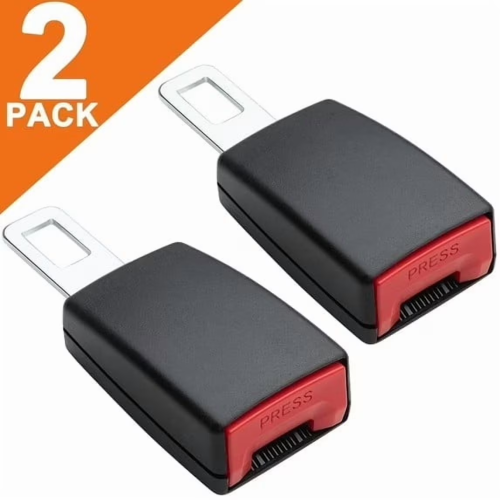 PHANCIR 2 Pack 4.7-inch Seat Belt Buckle Extender, Seat Belt Buckle for Cars