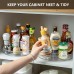 PHANCIR Rotating Lazy Susan Turntable Pantry Cabinet Counter Organizer