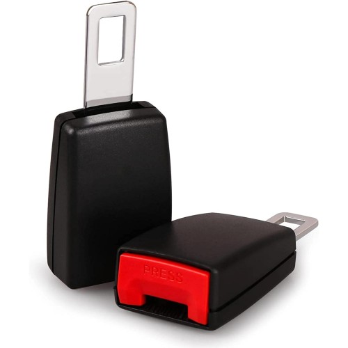 PHANCIR Seat Belt Extender 2pcs Original Car Buckle (7/8" Tongue Width)